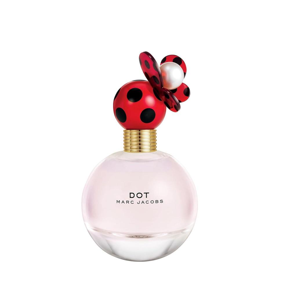 imageMarc Jacobs Dot Eau de Parfum  Floral Womens Perfume  With Notes of Red Berries Jasmine Coconut Water Vanilla ampamp Musk33 fl oz