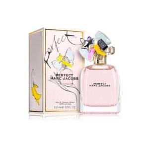 Marc Jacobs Perfect Eau de Parfum – Floral Women’s Perfume – With Notes of Rhubarb, Daffodil, Almond Milk & Cashmeran(3.3 fl oz.)