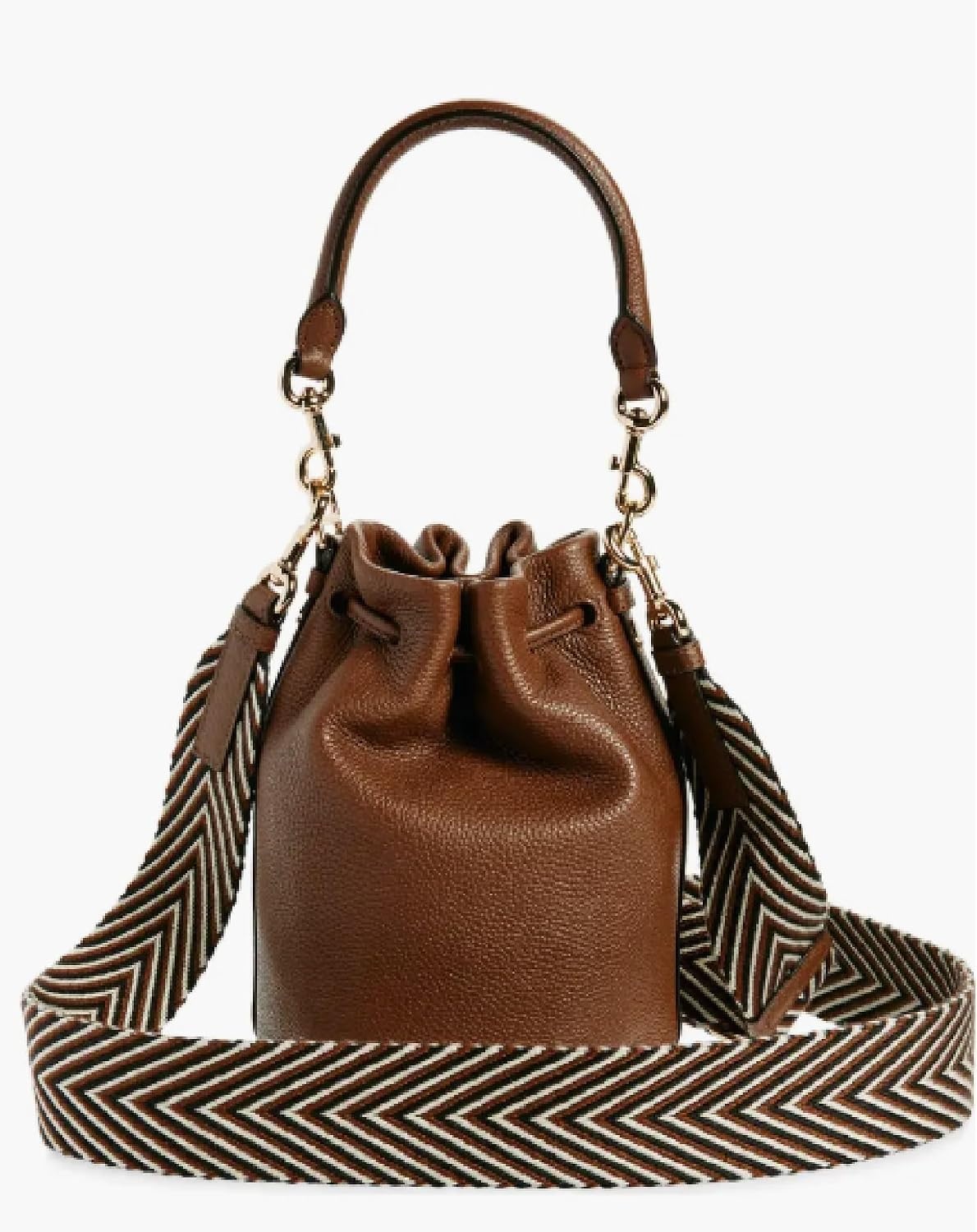 image:imageMarc Jacobs Leather Bucket Bag Crossbody Cognac