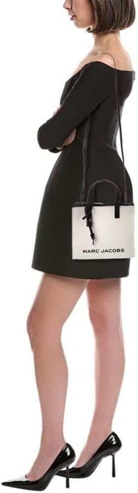 image:imageMarc Jacobs Mini Grind Tote Top Handle SmallBlack White