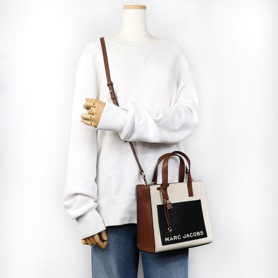 image:imageMarc Jacobs Mini Grind Tote Top Handle SmallMarshmallow Multi