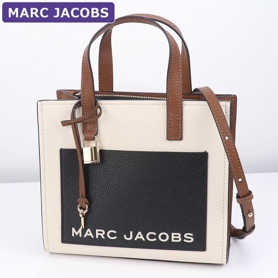 image:imageMarc Jacobs Mini Grind Tote Top Handle SmallMarshmallow Multi