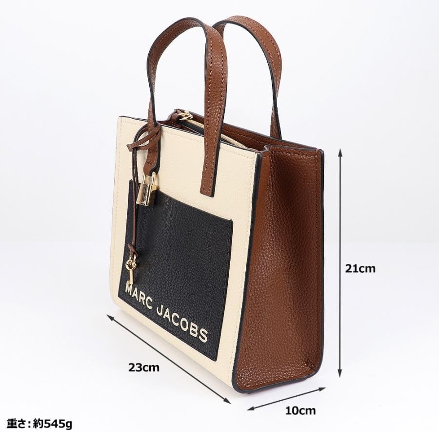 image:imageMarc Jacobs Mini Grind Tote Top Handle SmallMarshmallow Multi