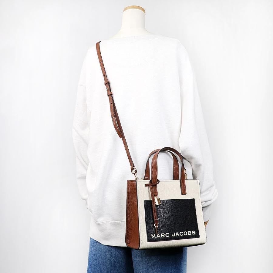 image:imageMarc Jacobs Mini Grind Tote Top Handle SmallMarshmallow Multi