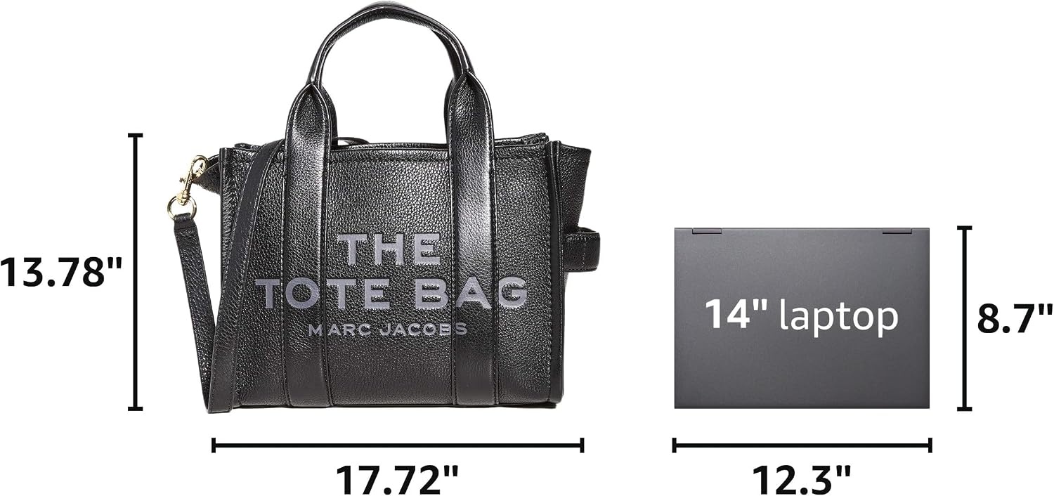 image:imageMarc Jacobs Womens The Leather Small Tote BagBlack