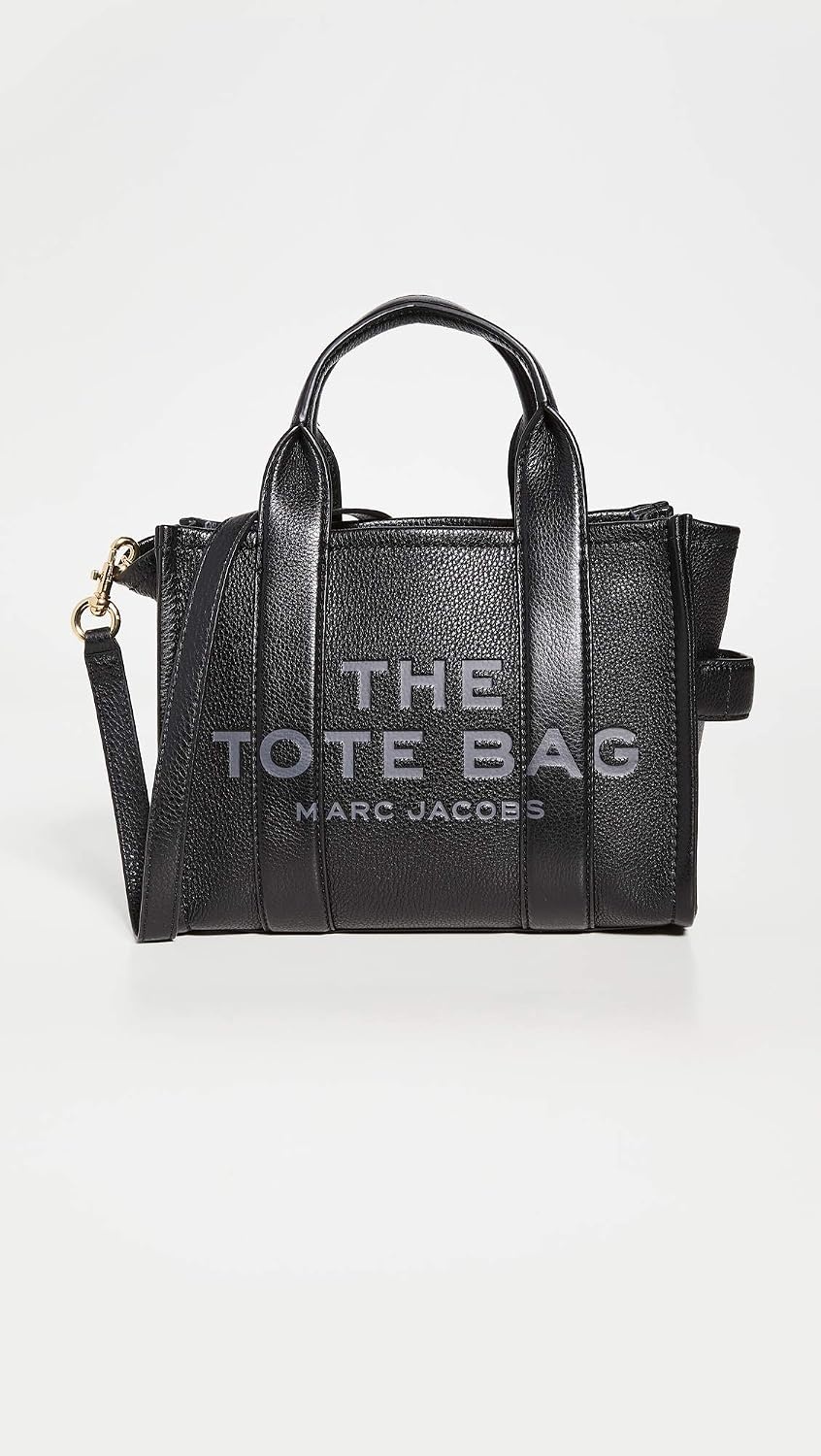 image:imageMarc Jacobs Womens The Leather Small Tote BagBlack
