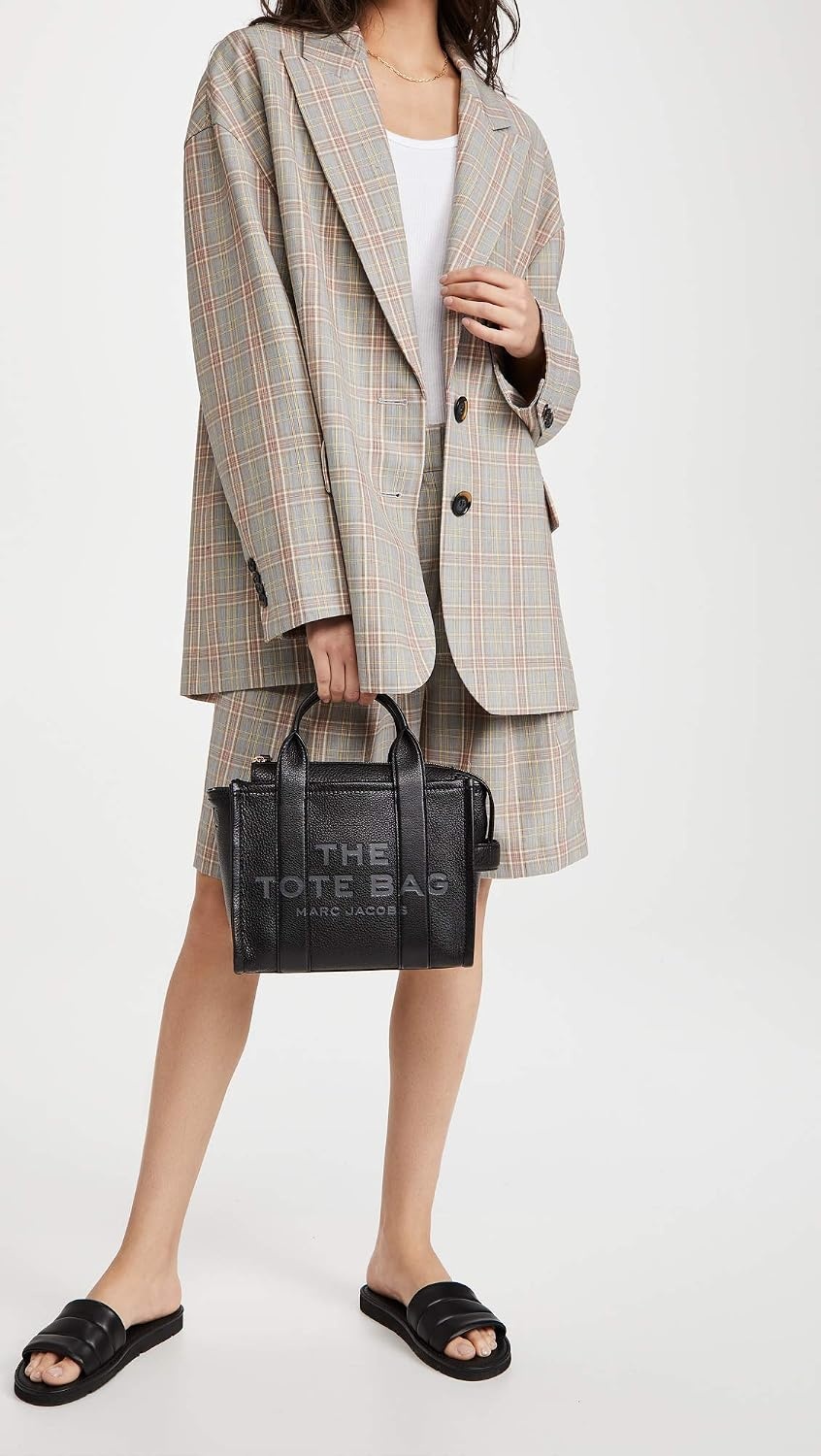 image:imageMarc Jacobs Womens The Leather Small Tote BagBlack