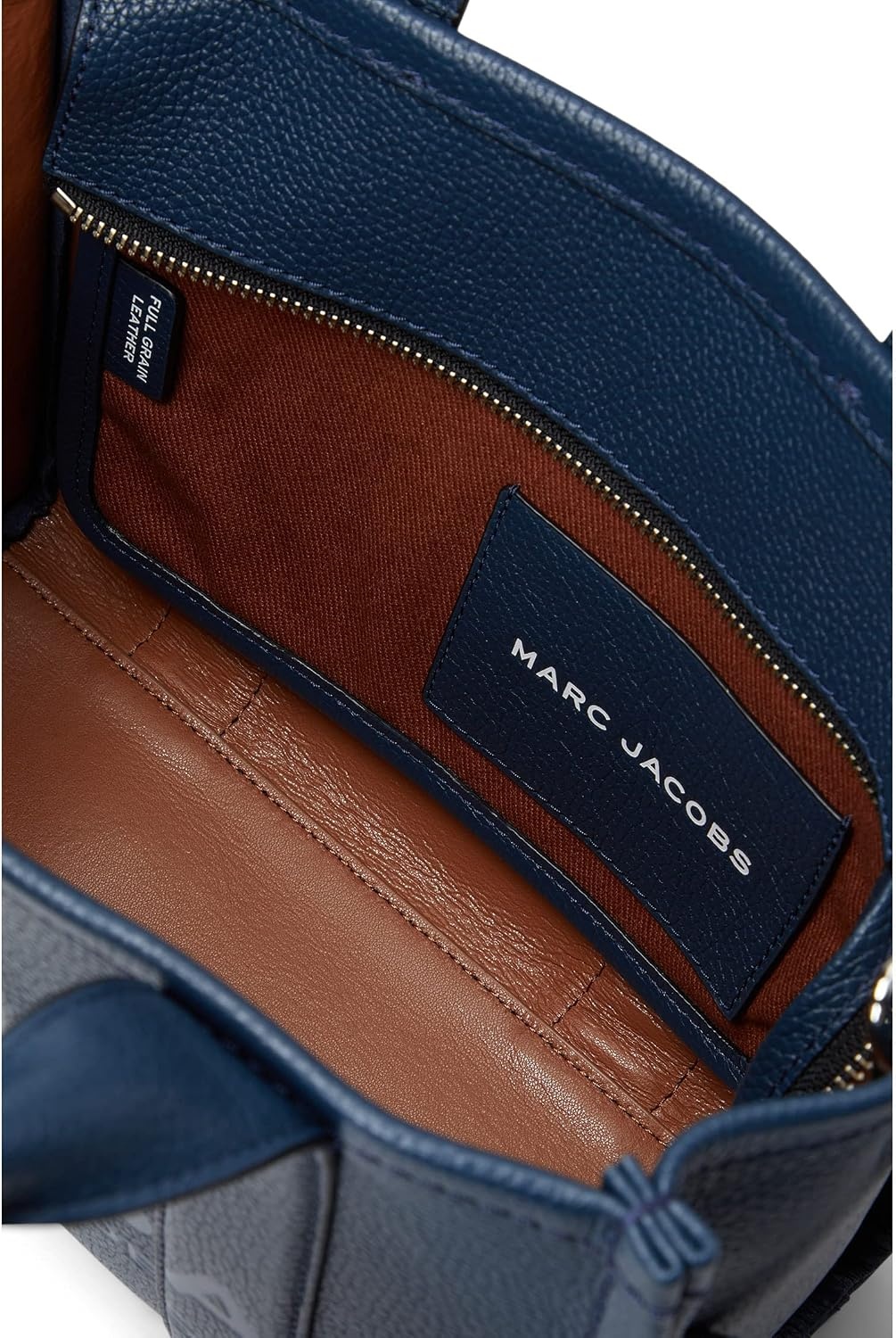 image:imageMarc Jacobs Womens The Leather Small Tote BagBlue Sea