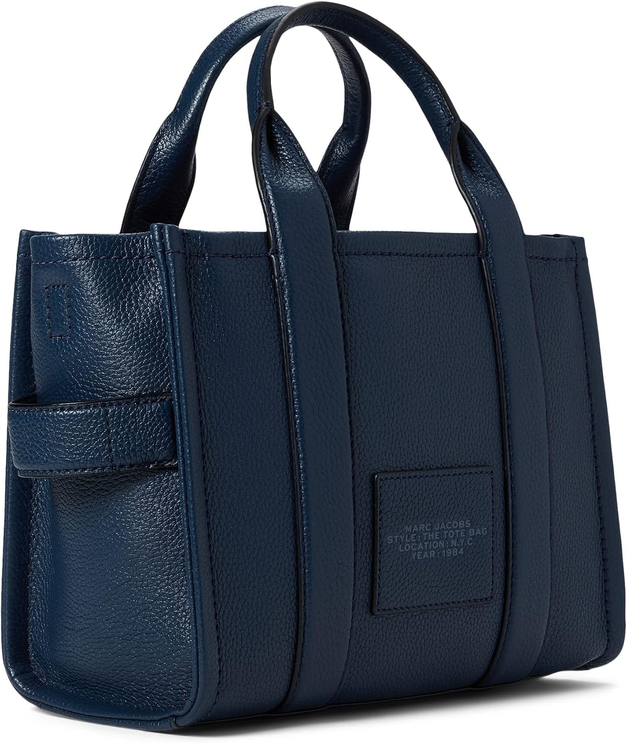 image:imageMarc Jacobs Womens The Leather Small Tote BagBlue Sea