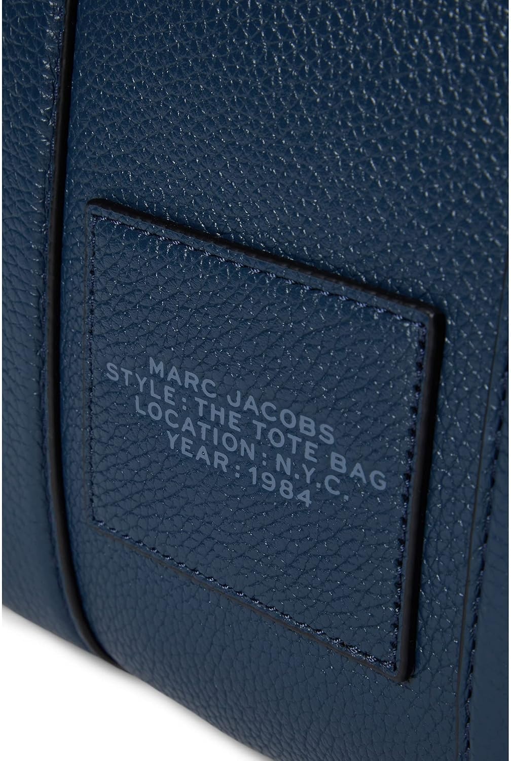 image:imageMarc Jacobs Womens The Leather Small Tote BagBlue Sea