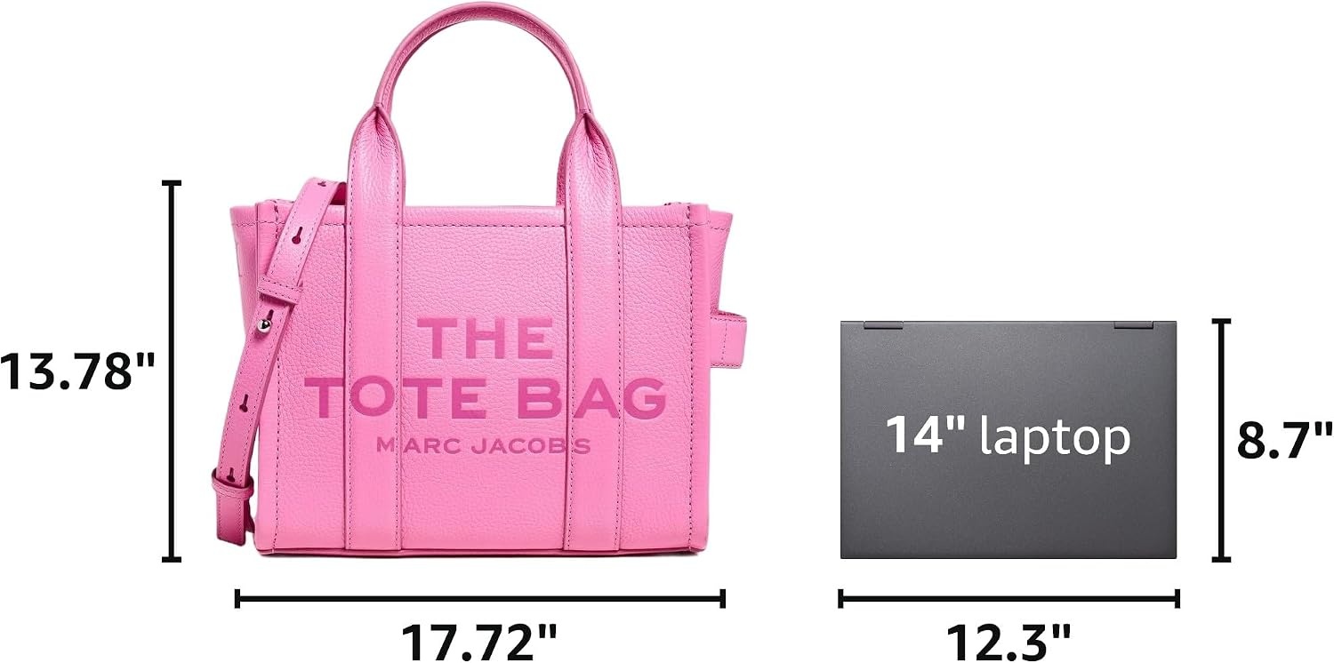image:imageMarc Jacobs Womens The Leather Small Tote BagBow Pink