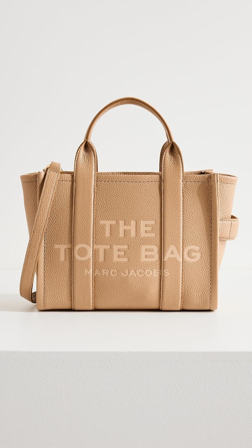 image:imageMarc Jacobs Womens The Leather Small Tote BagCamel