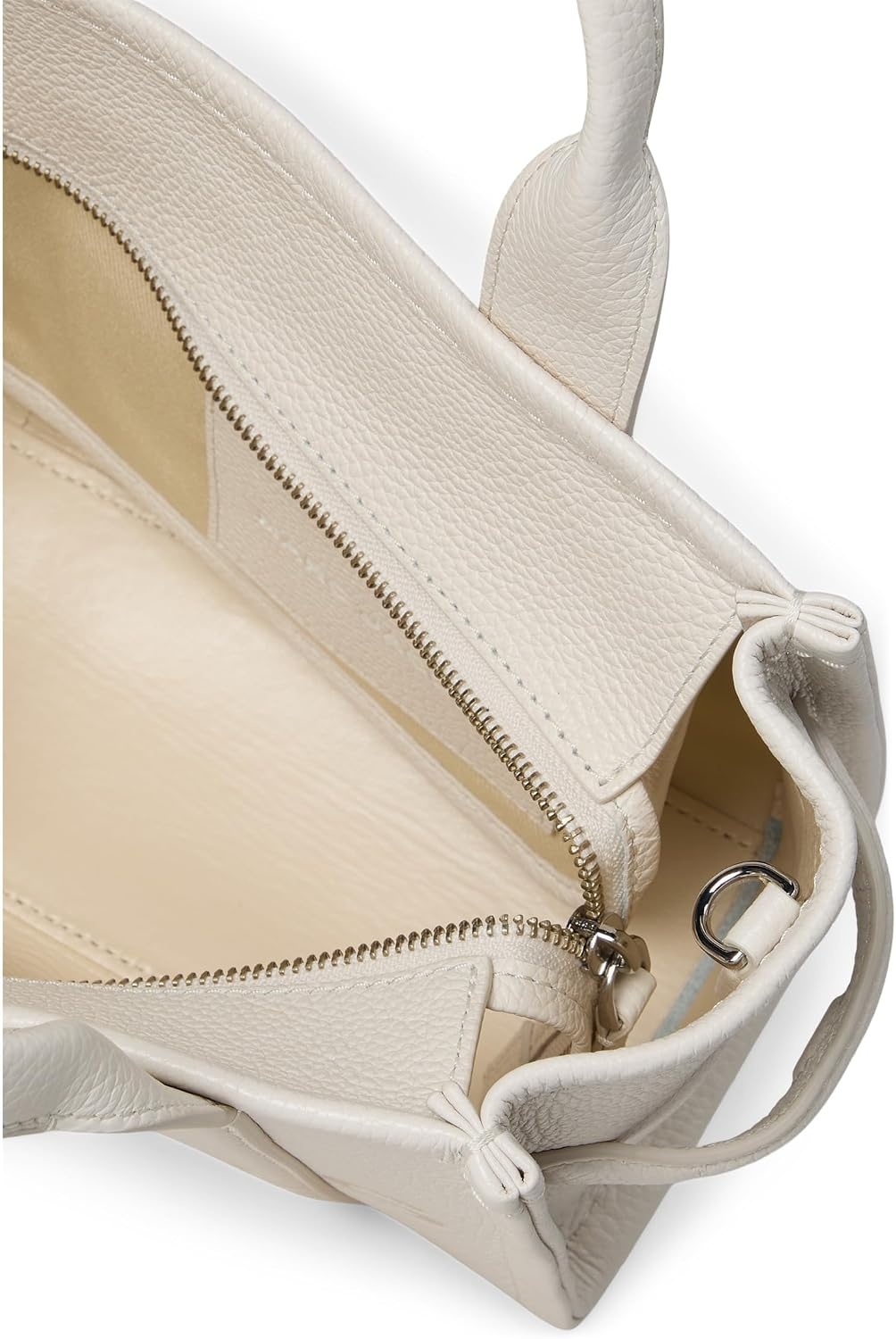 image:imageMarc Jacobs Womens The Leather Small Tote BagCottonSilver