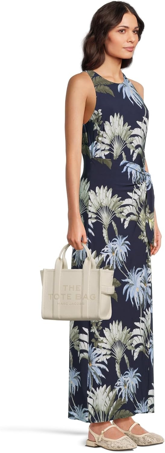 image:imageMarc Jacobs Womens The Leather Small Tote BagCottonSilver