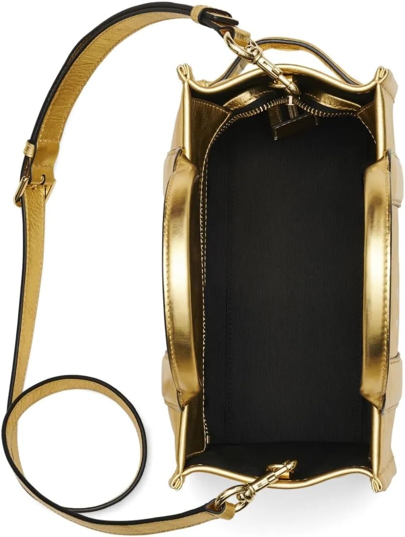 image:imageMarc Jacobs Womens The Leather Small Tote BagGold
