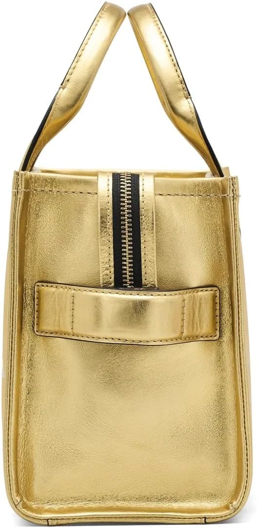 image:imageMarc Jacobs Womens The Leather Small Tote BagGold