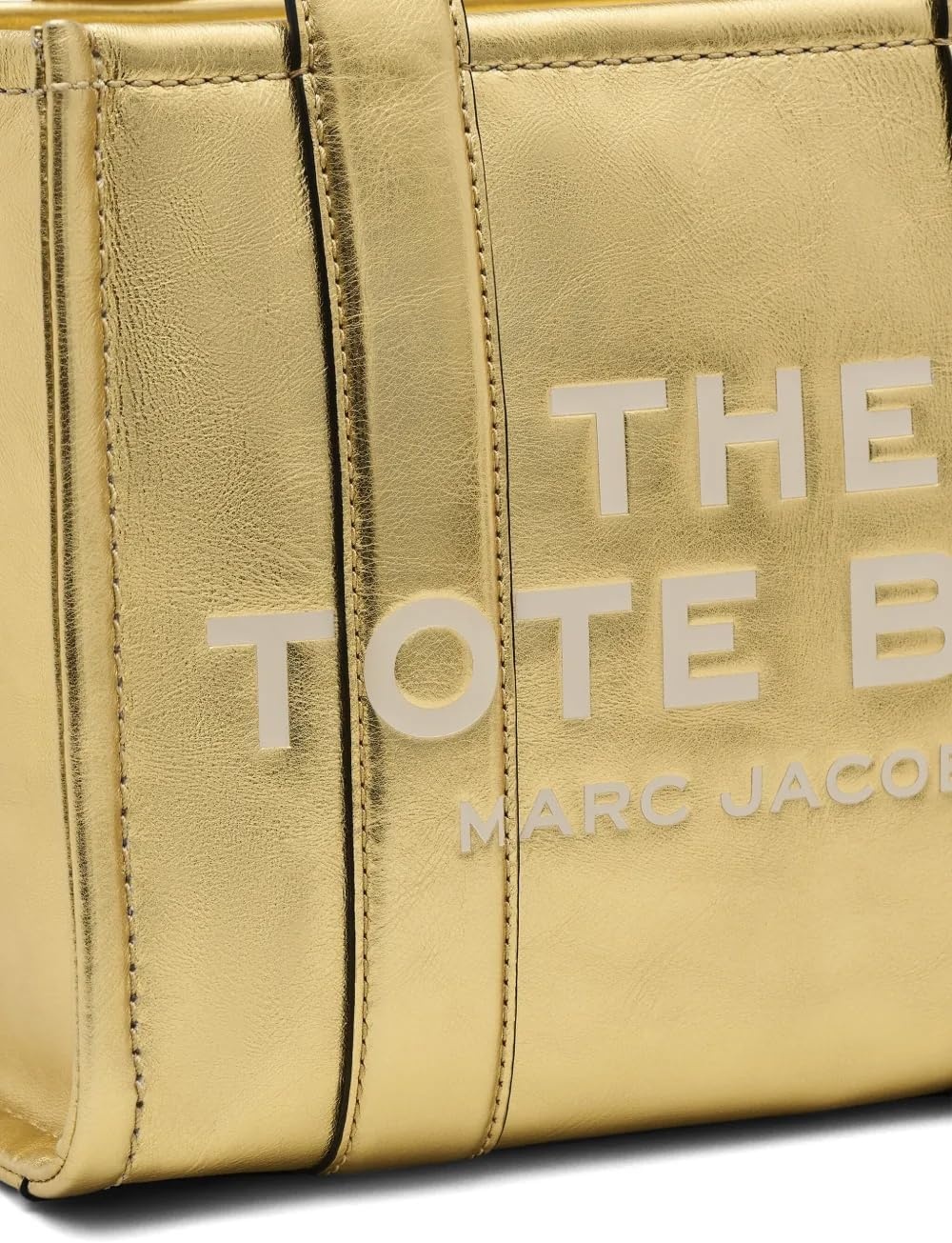 image:imageMarc Jacobs Womens The Leather Small Tote BagGold