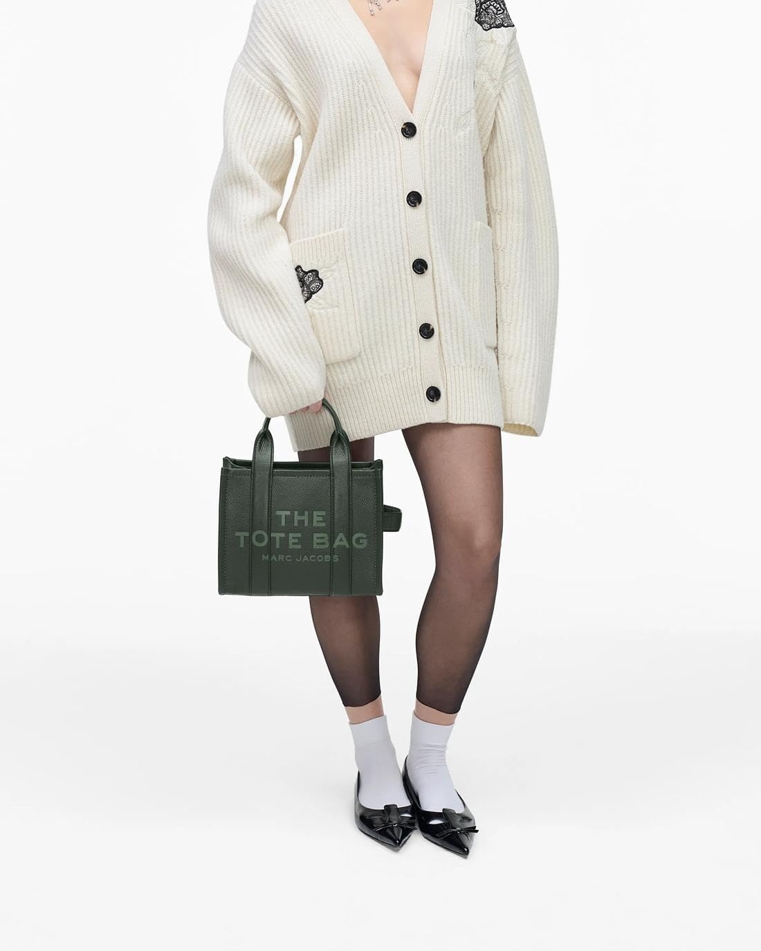 image:imageMarc Jacobs Womens The Leather Small Tote BagIvy