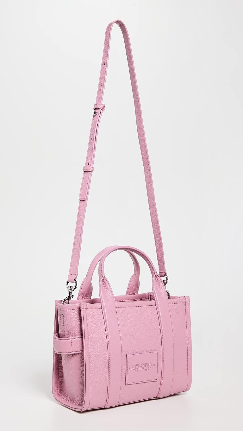 image:imageMarc Jacobs Womens The Leather Small Tote BagLilas Pink