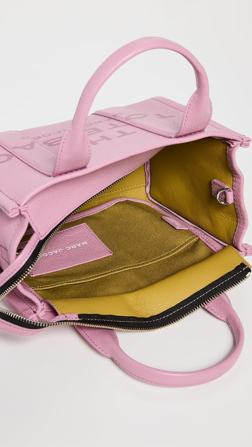 image:imageMarc Jacobs Womens The Leather Small Tote BagLilas Pink