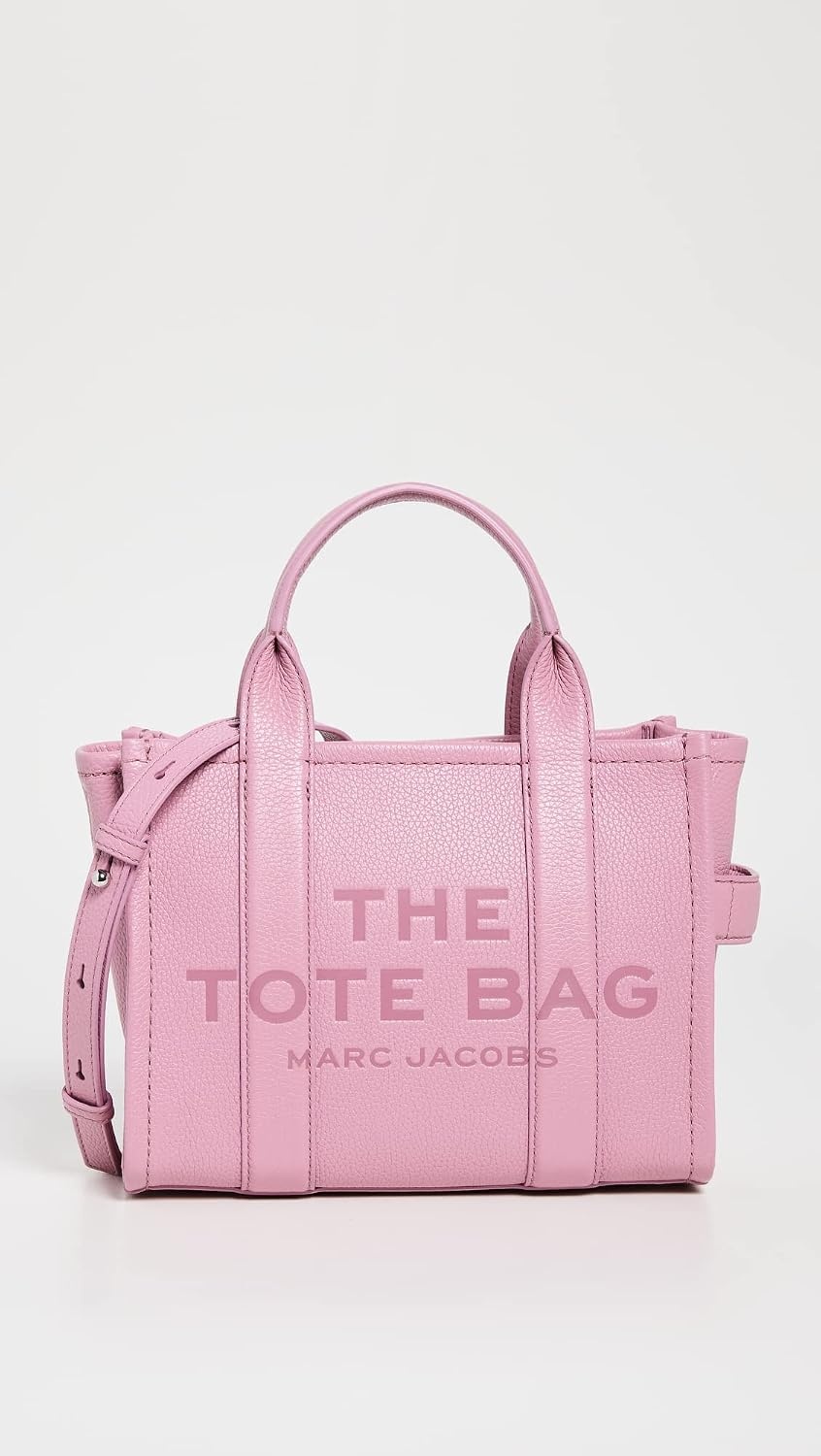 image:imageMarc Jacobs Womens The Leather Small Tote BagLilas Pink