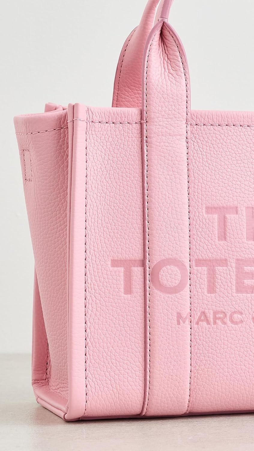 image:imageMarc Jacobs Womens The Leather Small Tote BagRibbon Pink