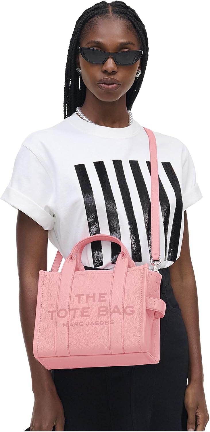 image:imageMarc Jacobs Womens The Leather Small Tote BagRibbon Pink