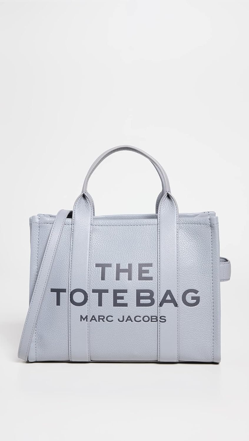 image:imageMarc Jacobs Womens The Leather Tote BagWolf Grey