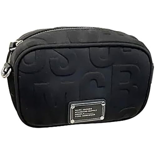 image:imageMarc Jacobs Flash Leather Crossbody BagQuilted Signature Black