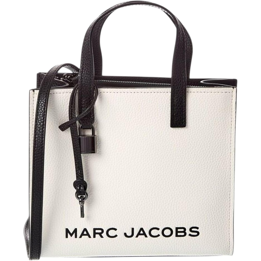 image:imageMarc Jacobs Mini Grind Tote Top Handle SmallBlack White
