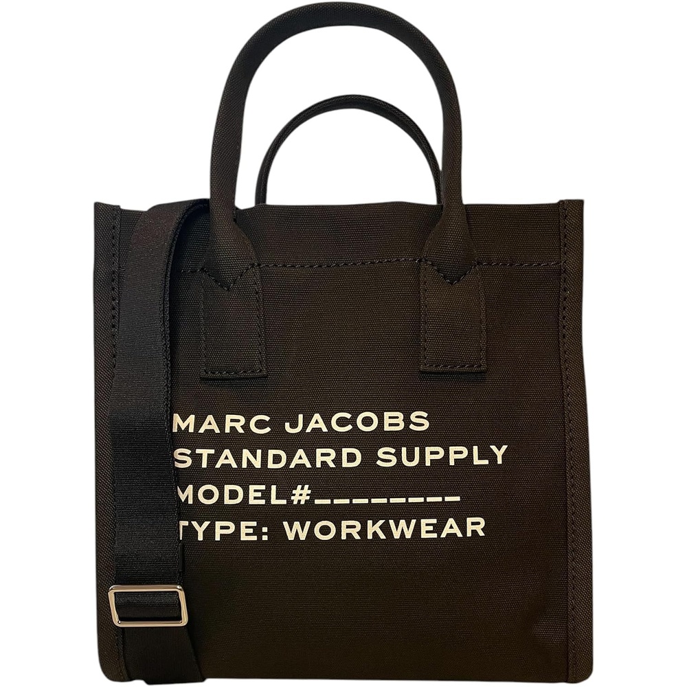 image:imageMarc Jacobs Standard Supply Canvas Tote Crossbody Strap MediumBlack
