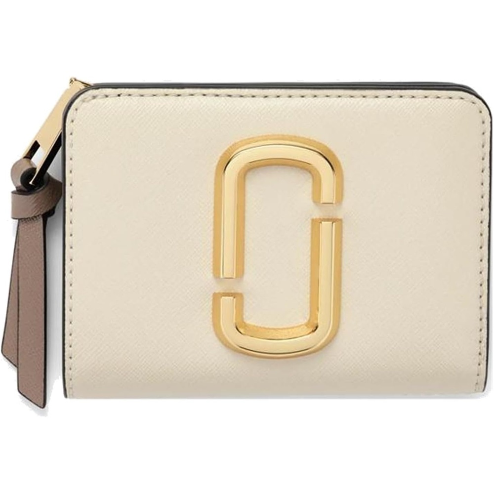 image:imageMarc Jacobs Womens The Blurred Floral Snapshot Mini Compact Wallet Ribbon Pink Multi One Size One SizeCloud White Multi