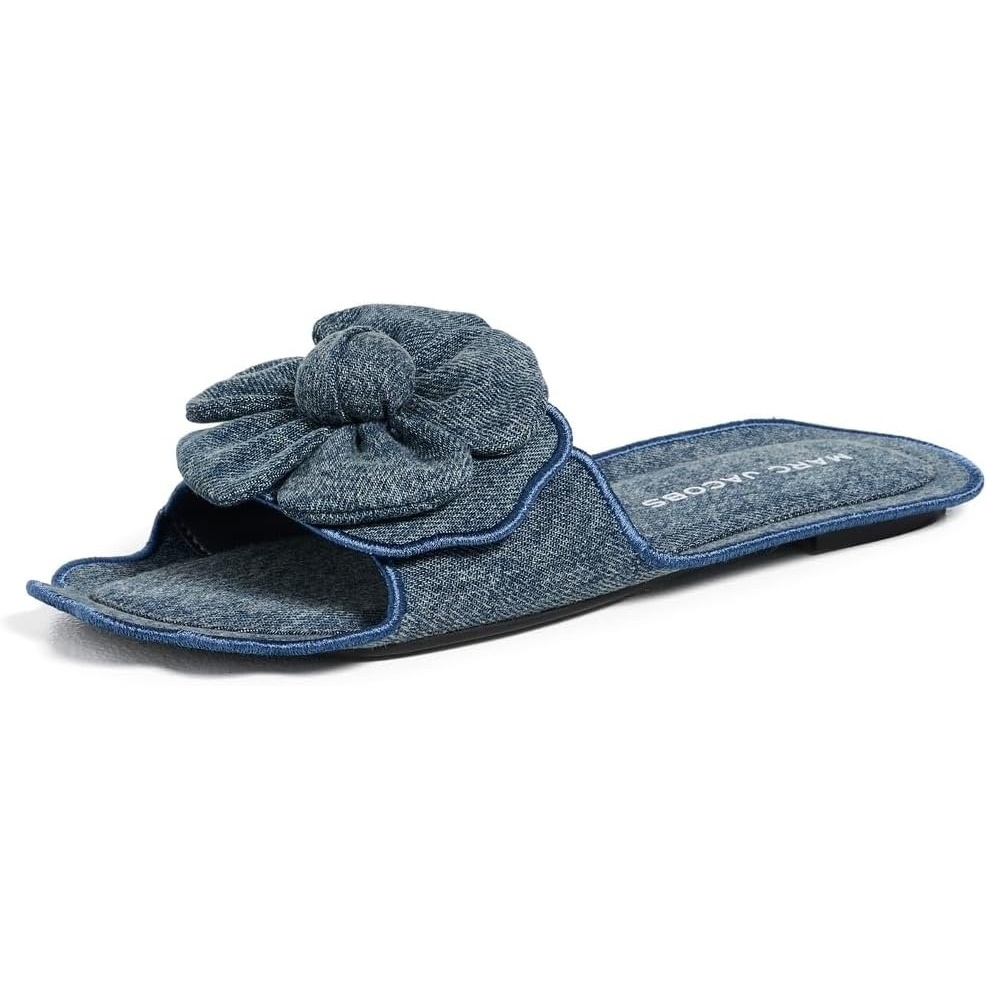 image:imageMarc Jacobs Womens The Daisy SandalsMedium Wash Indigo
