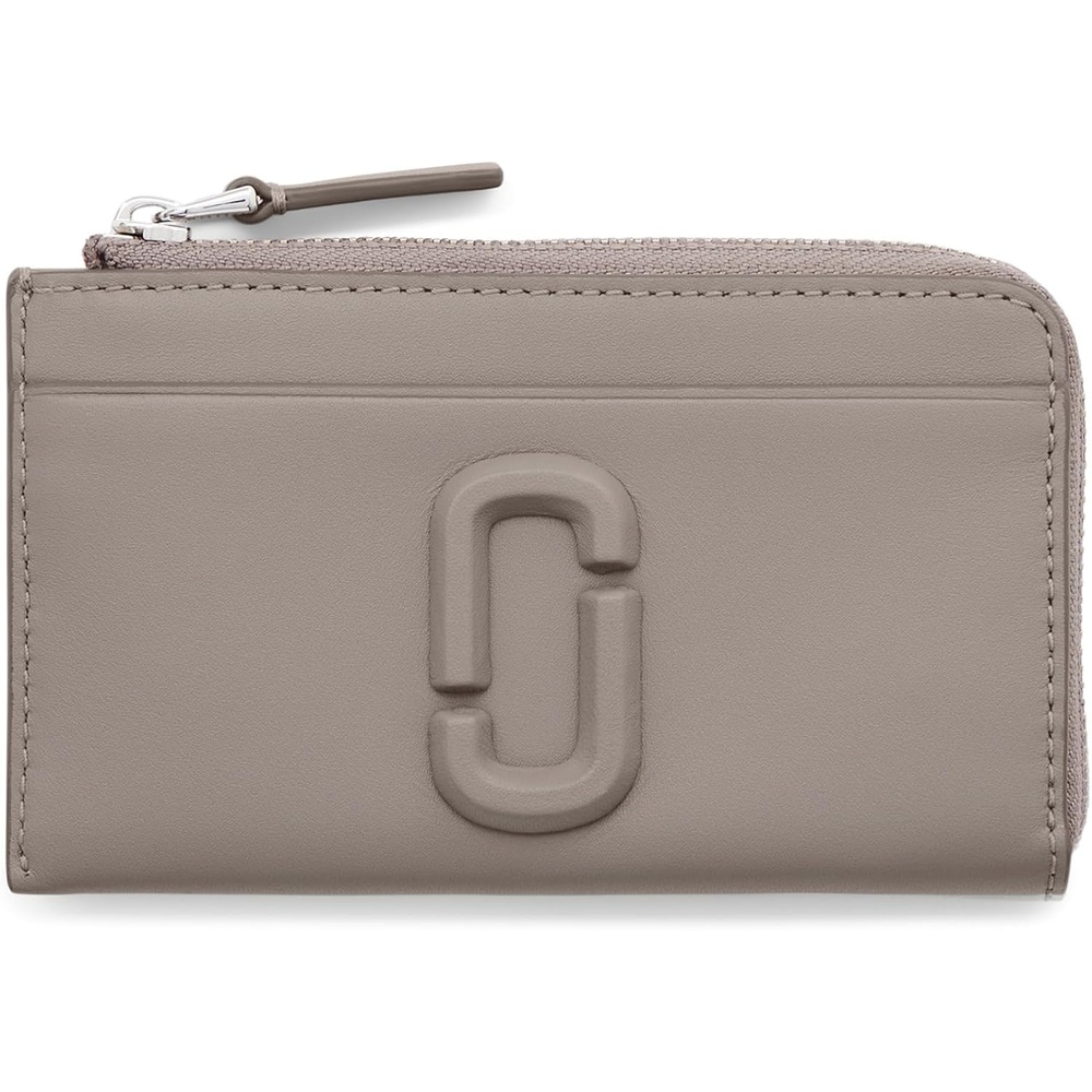 image:imageMarc Jacobs Womens The Leather J Marc Top Zip Multi WalletCement