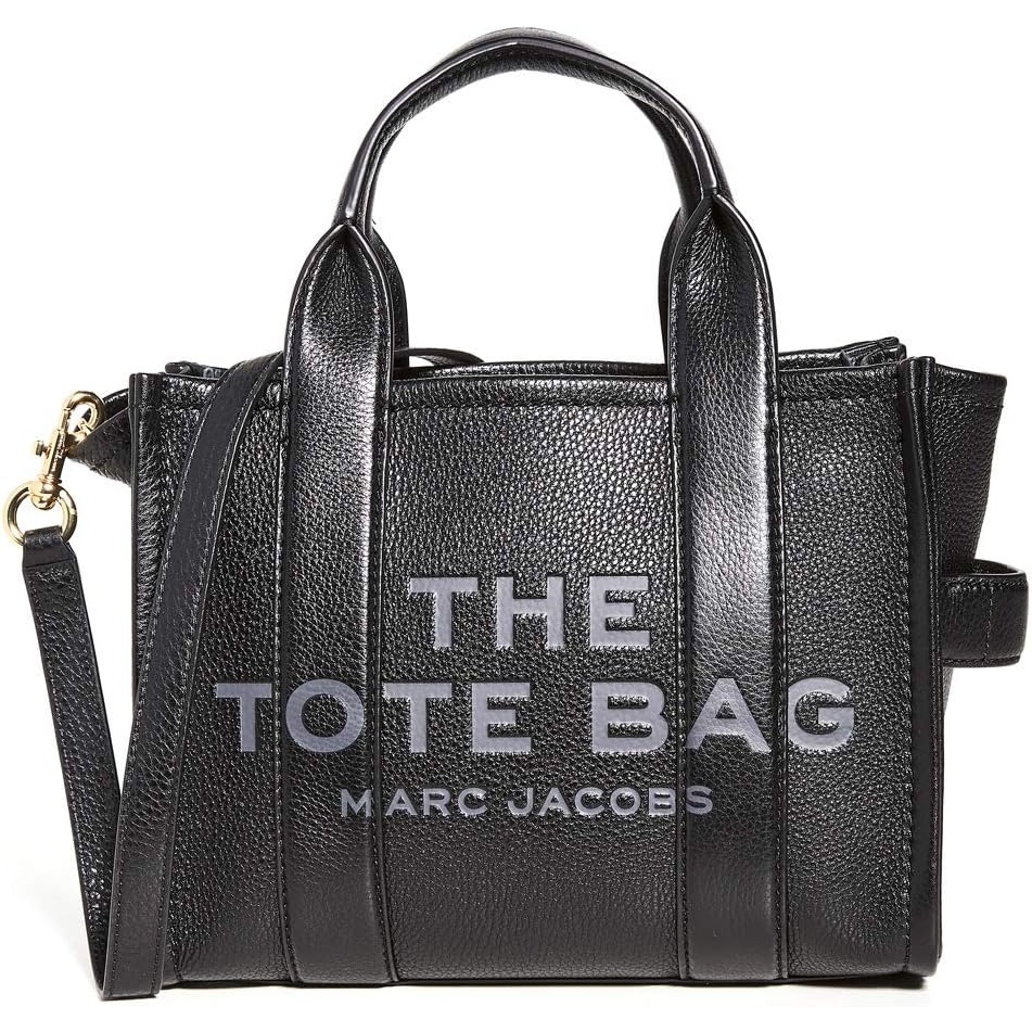 image:imageMarc Jacobs Womens The Leather Small Tote BagBlack