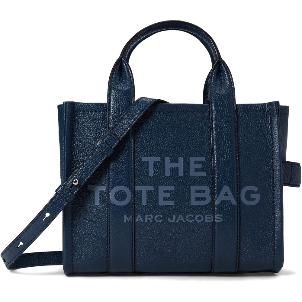 image:imageMarc Jacobs Womens The Leather Small Tote BagBlue Sea