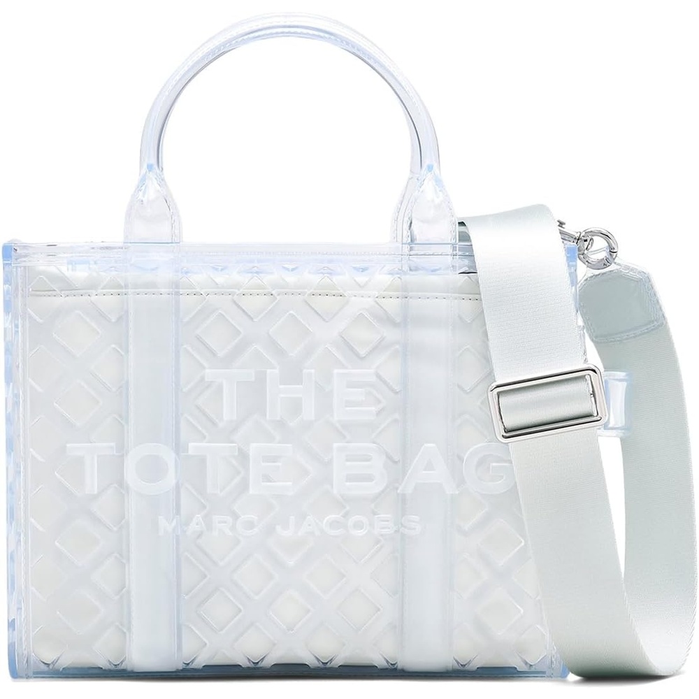 image:imageMarc Jacobs Womens The Leather Small Tote BagClear