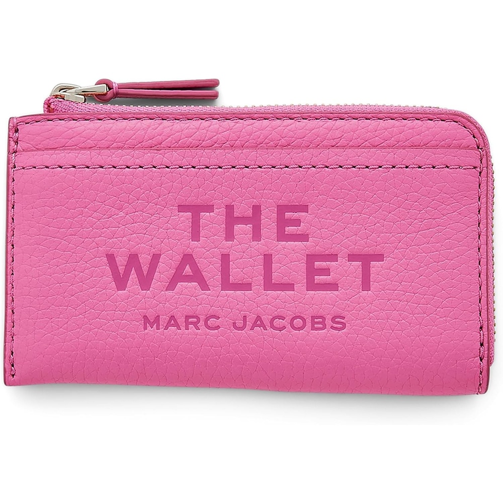 image:imageMarc Jacobs Womens The Leather Top Zip Multi Wallet Cloud Blue OnesizeBow Pink