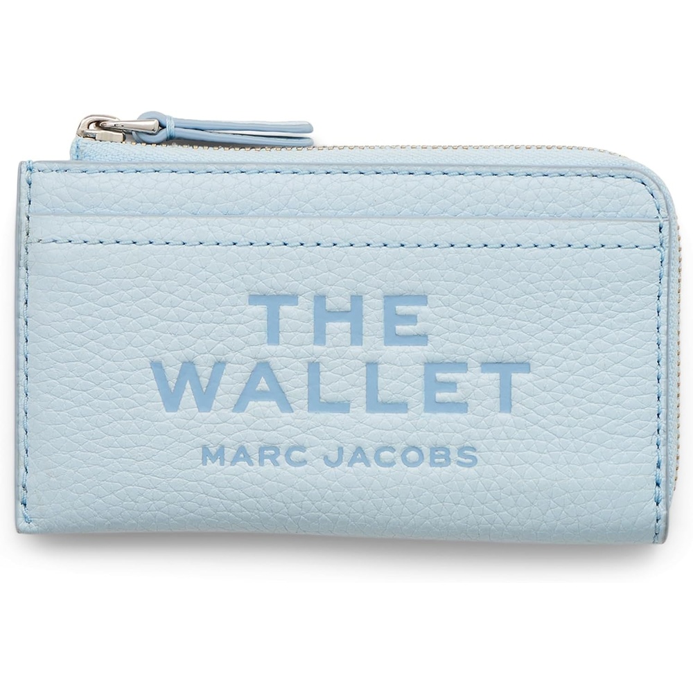 image:imageMarc Jacobs Womens The Leather Top Zip Multi Wallet Cloud Blue OnesizeCloud Blue