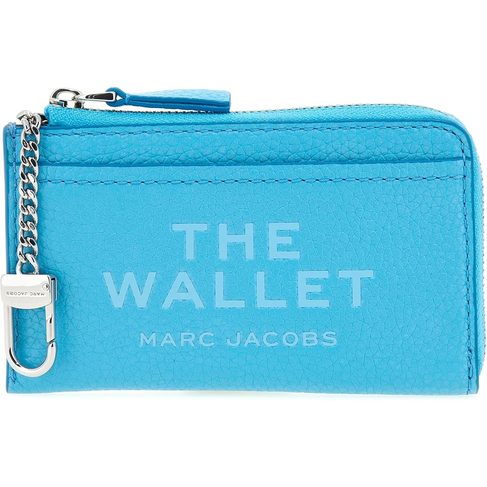 image:imageMarc Jacobs Womens The Leather Top Zip Multi Wallet Cloud Blue OnesizePool