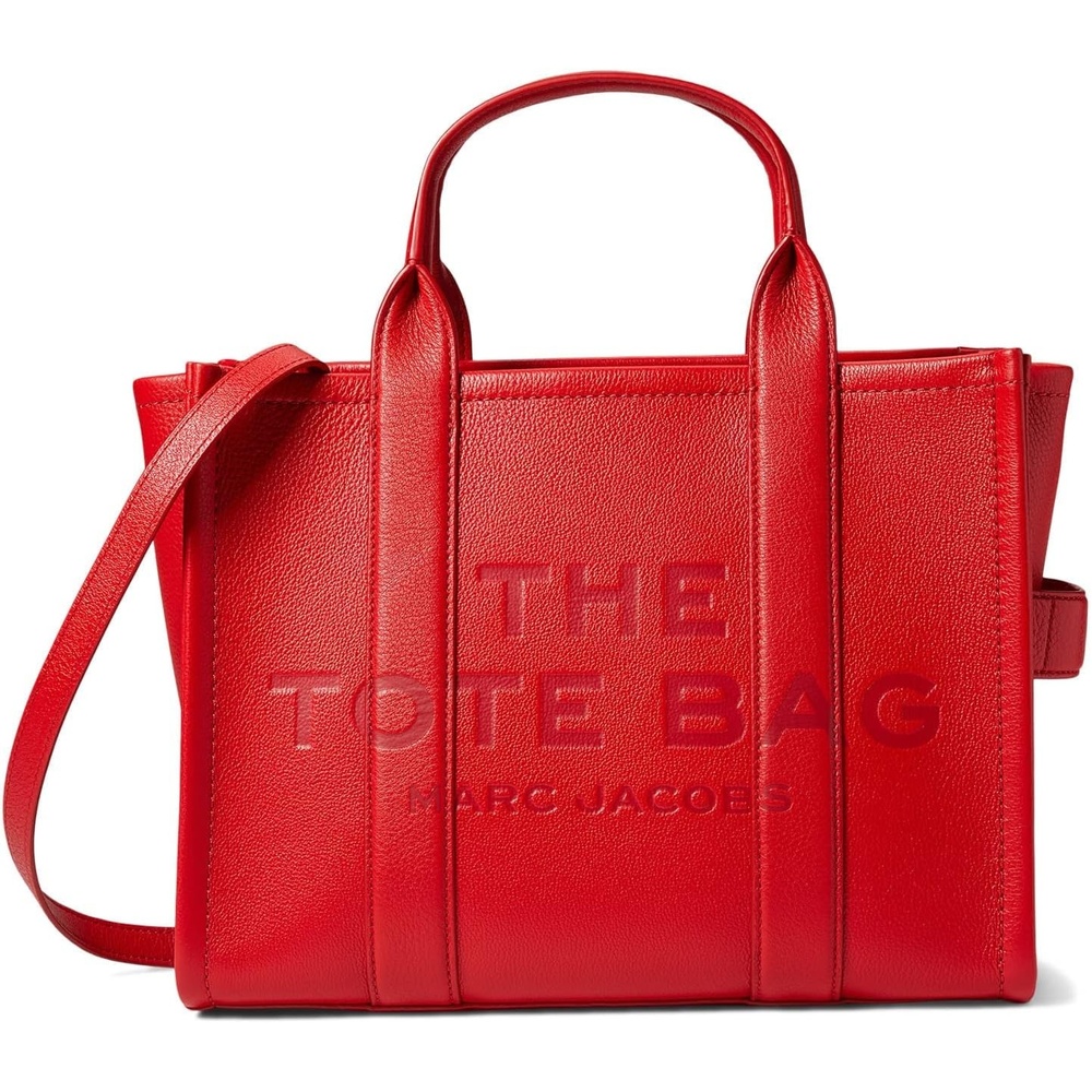 image:imageMarc Jacobs Womens The Leather Tote BagTrue Red