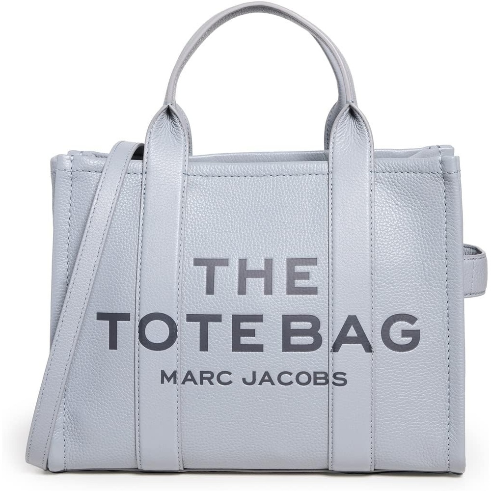 image:imageMarc Jacobs Womens The Leather Tote BagWolf Grey