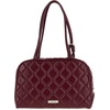 MARC JACOBS Women’s The Dual Satchel Bag, Dark Plum, Taglia UNICA