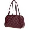MARC JACOBS Women’s The Dual Satchel Bag, Dark Plum, Taglia UNICA