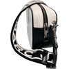 Marc Jacobs Flash Leather Crossbody Bag(Black/White)