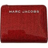 Marc Jacobs Glitter Bifold Mini Wallet Smooth Patent Leather (Black)(Savvy Red)