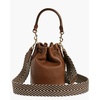 Marc Jacobs Leather Bucket Bag Crossbody (Cognac)