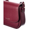 Marc Jacobs Rider Leather Crossbody Bag(Pomegranate)