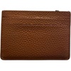 Marc Jacobs S102L01FA21-001 Black With Gold Hardware Women’s Leather Card Case(Cognac Brown)
