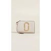 Marc Jacobs Womens Snapshot Mini Compact Wallet(Dust Multi)